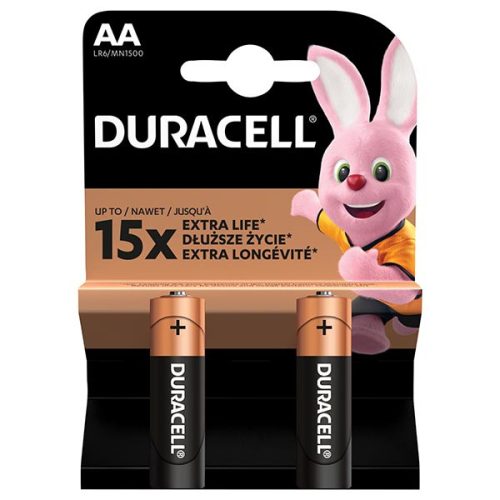 Duracell BSC AA elem 2db