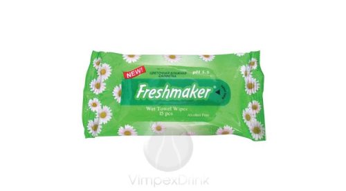 Freshmaker nedves zsebkendő 15 lapos/vegyes