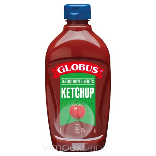 Globus ketchup 477g flakonos