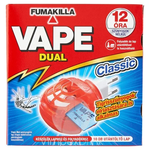 Vape lapkás elektromos készülék+10db lap(120óra)
