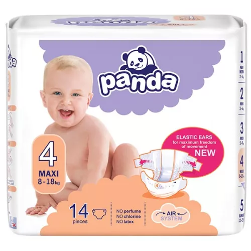 Panda Pelenka Maxi 14db/8-18kg