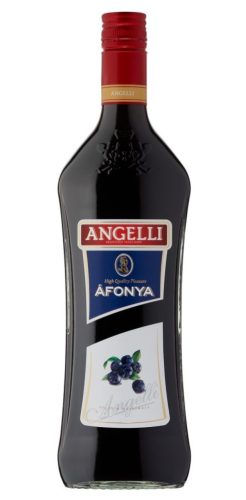 Angelli Áfonya 0,75l 14% szőlőléből kész. ízesített bor