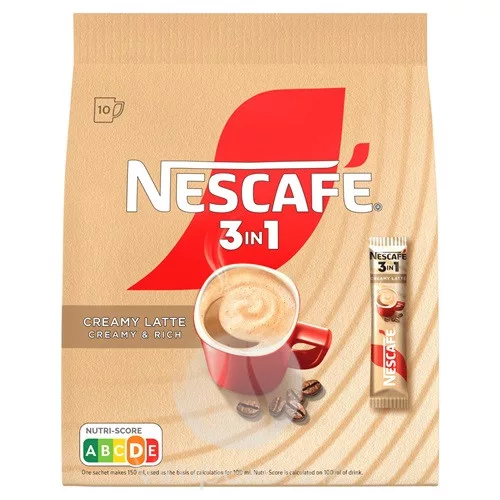 Nescafé 3in1 Creamy Latte 10x15g