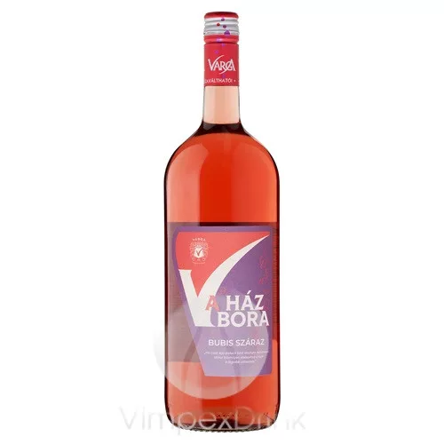 VARGA Ház Bora Rosé száraz Bubis 1,5L