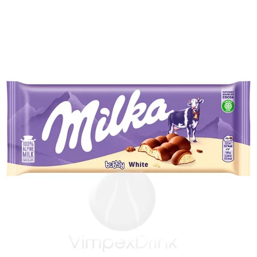 MILKA Bubbly Fehér 95g /15/