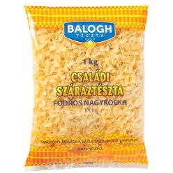   BALOGH Családi száraztészta 1kg Fodros nagykocka toj.nél.