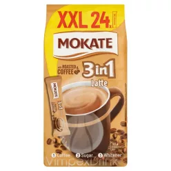Mokate Instant kávé 3in1 XXL Latte 20+4*15g grátisz