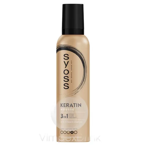 Syoss hajhab 250ml Keratin Style Perfect.