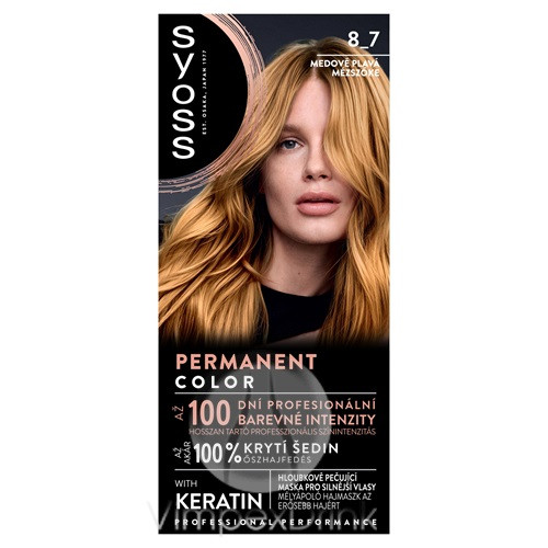 Syoss Color hajfesték 8-7 mézszőke
