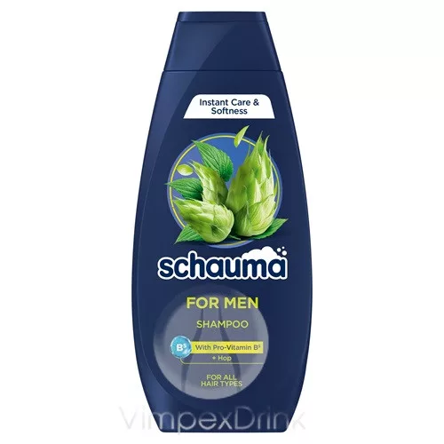 Schauma sampon 400ml Férfi (komlóval)