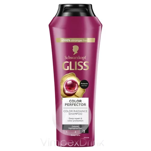 Gliss sampon 250ml Ragyogó szín&véd.