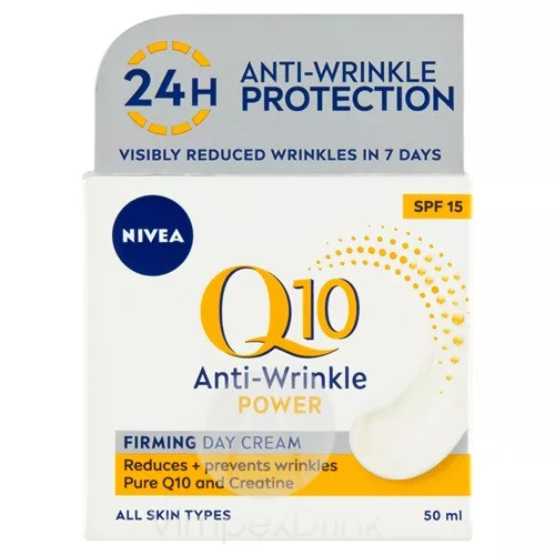 Nivea arckrém 50ml Q10Power Ránct. Nap.