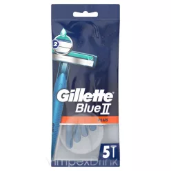 Gillette Blue II Plus eldobható borotva 5db