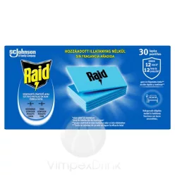 Raid elektromos lapkás szúnyogirtó utt. 30db