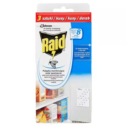 Raid élelmiszermoly csapda 3db