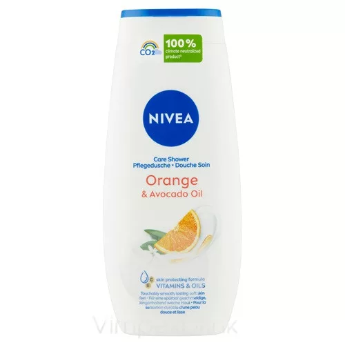 Nivea tusfürdő 250ml Care&Orange