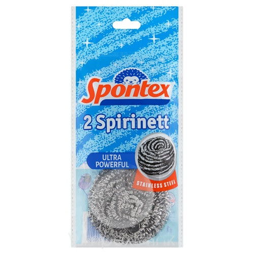 Spontex Spirinett fém dörzsi 2db