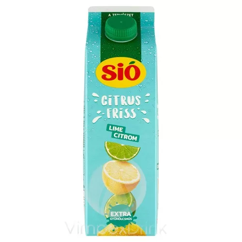 SIO CitrusFriss Lime-Citrom 12% 1l