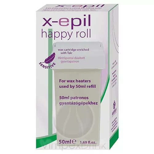 X-Epil Happy Roll gyantapatron 50ml - Hypoallergén