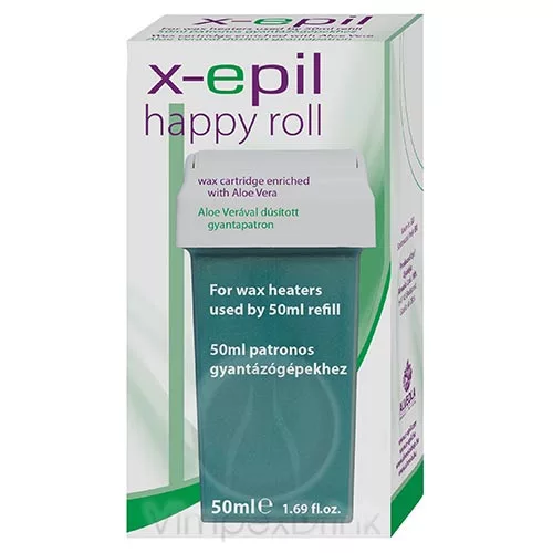 X-Epil Happy Roll gyantapatron 50ml aloe
