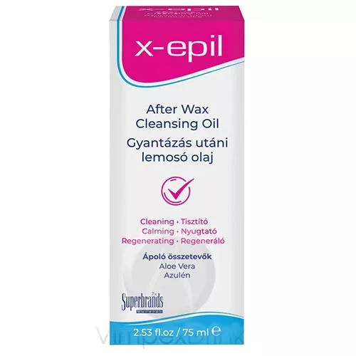 X-Epil Gyantázás utáni lemosó olaj 75ml