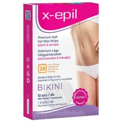 X-Epil használatrakész gyantacsík bikini-hónalj