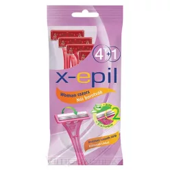 X-Epil eldobható női borotva 2 pengés 5db