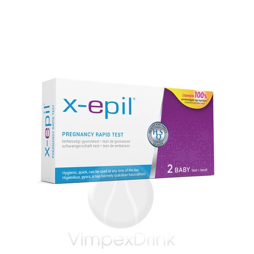 X-Epil terhességi gyorsteszt csíkok 2db