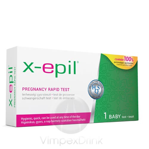 X-Epil terhességi gyorsteszt csík 1db