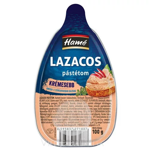 Hamé Lazacos pástétom krém 100g /16/