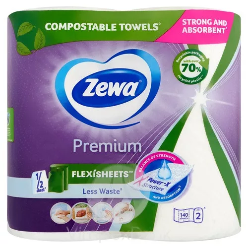Zewa Pre.Extra long P.törlő 2r.2tek.140Lap