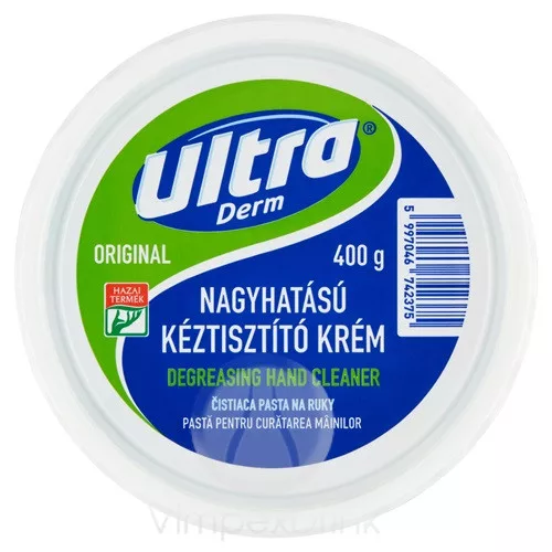 ULTRA DERM Kéztisztító krém 400 g