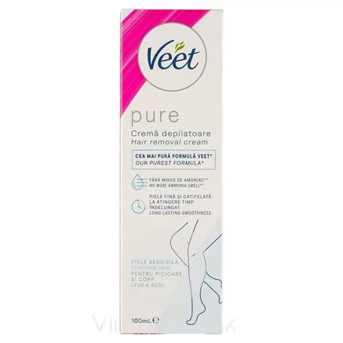 Veet Szőrtelenítő krém - érzékeny bőrre 100ml