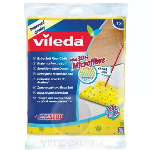 Vileda Sárga felmosókendő 30% mikroszállal XXL 1db