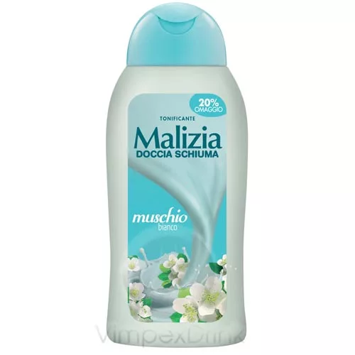 Malizia tusfürdő 300ml Fehérpézsma (Whitemusk)