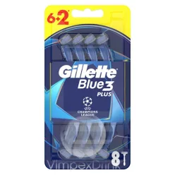 Gillette Blue3 Eldobható borotva 6+2db