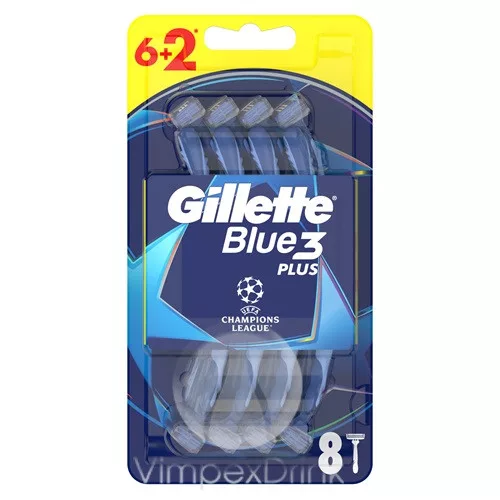 Gillette Blue3 Eldobható borotva 6+2db