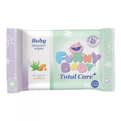 Funny Baby baba törlőkendő mandulaolajjal 72db
