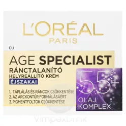 L'Oreal AgeSpecialist arckrém 55+ éjszakai 50ml