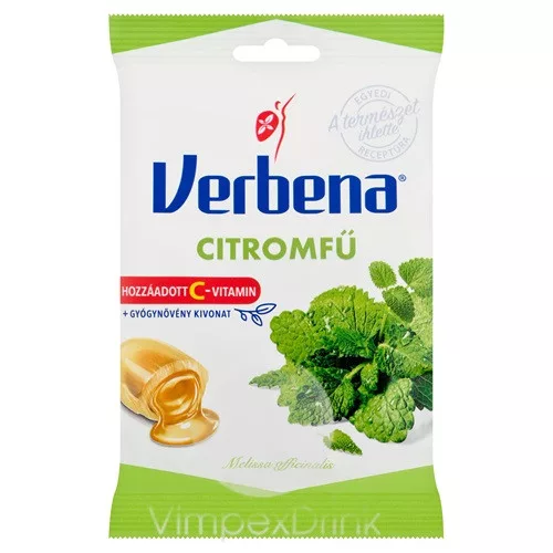 Verbena töltött cukorka Citromfű 60g /20
