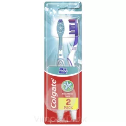 Colgate fogkefe Max White közepes 1+1db