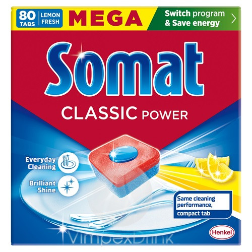 Somat m.gép tabletta 80db Classic