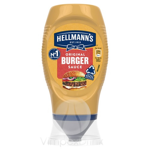 Hellmann's szósz 260g Burger flakonos