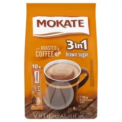 Mokate instant kávé 3in1 10*17g Gold (Barna cukorral) Új