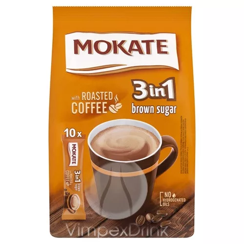Mokate instant kávé 3in1 10*17g Gold (Barna cukorral) Új