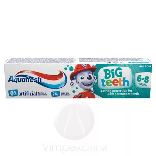 Aquafresh fogkrém 50ml Big Teeth