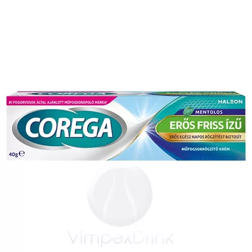Corega friss ízű műfogsorrögzítő krém 40g