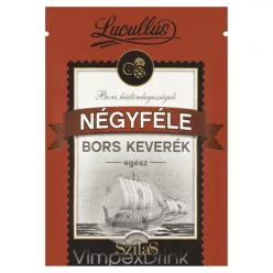 LUCULLUS NÉGYFÉLE BORS EGÉSZ 15G