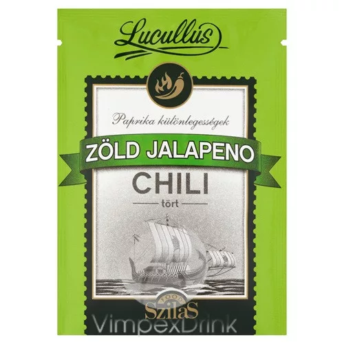 LUCULLUS ZÖLD JALAPENO CHILI TÖRT 10G