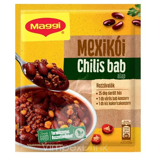 MAGGI Mexikói chilis bab alap 48g
